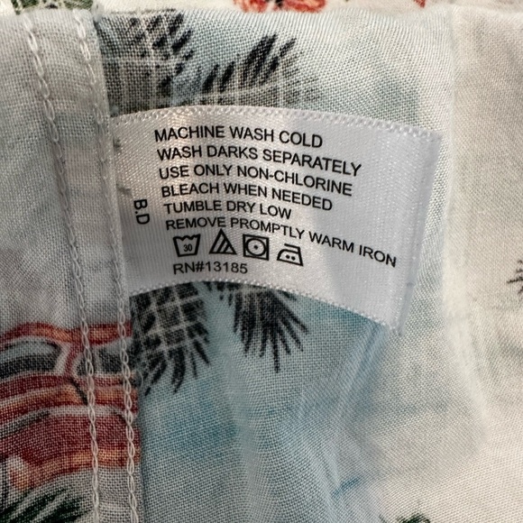 Vintage 90s Campia Moda Hawaiian Shirt Size Mens 2 XL Floral Short Sleeve Button - Picture 7 of 11